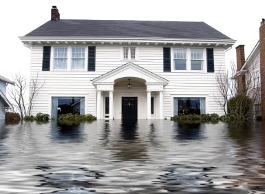 home under water